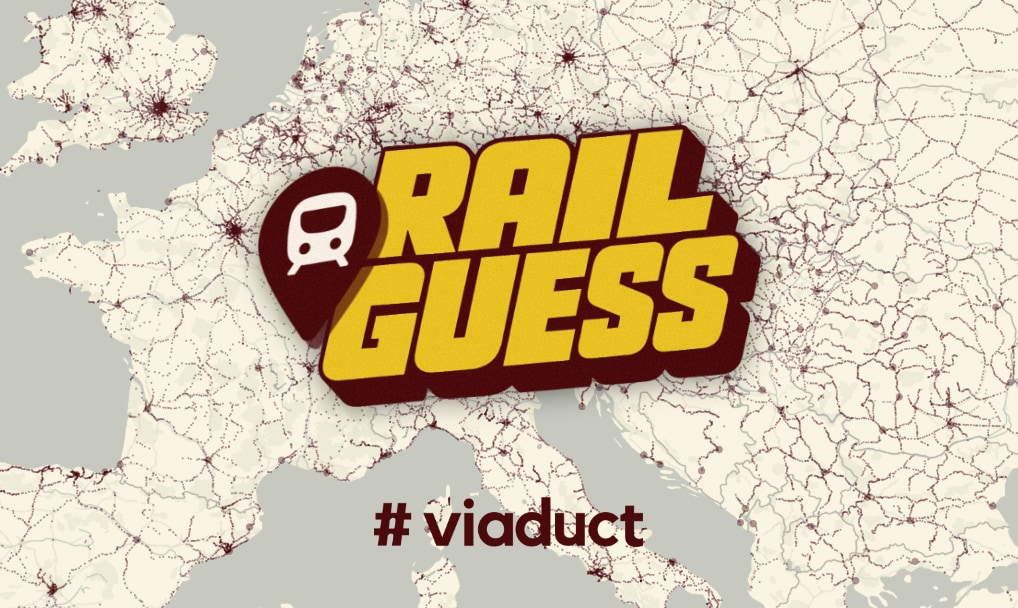 RailGuess — the railway network of Europe